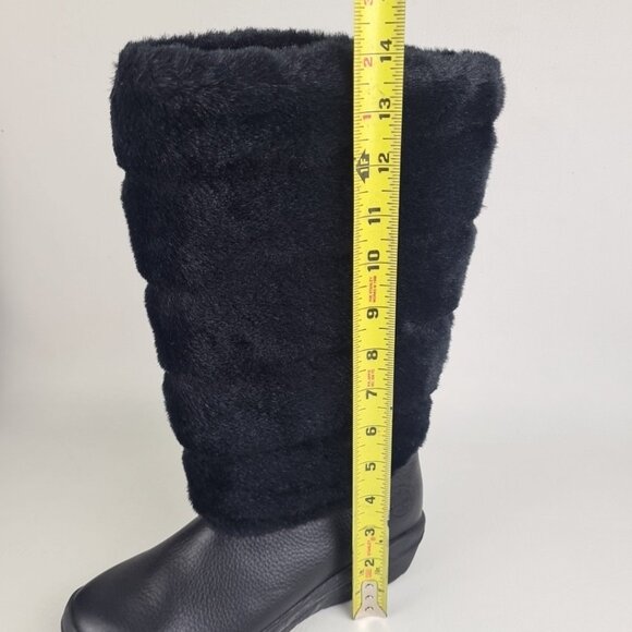 Timberland Kickadilla Tall 14 IN Women Boots Black Insulation Size 7 - Picture 2 of 12